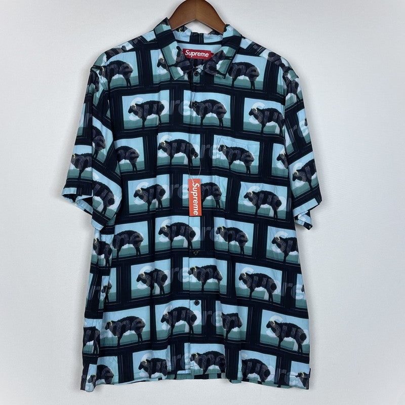 【中古品】【メンズ】 24SS DAMIEN HIRST S/S SHIRT ダミアン ハースト ショートスリーブ シャツ 半袖 トップス 149-251224-yo-01-fuzh サイズ：L カラー：ブラック 万代Net店