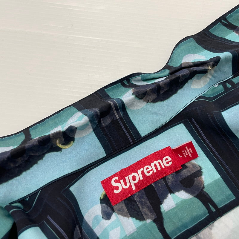 【中古品】【メンズ】 24SS DAMIEN HIRST S/S SHIRT ダミアン ハースト ショートスリーブ シャツ 半袖 トップス 149-251224-yo-01-fuzh サイズ：L カラー：ブラック 万代Net店