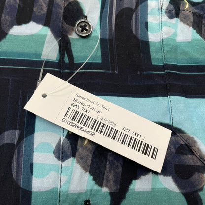【中古品】【メンズ】 24SS DAMIEN HIRST S/S SHIRT ダミアン ハースト ショートスリーブ シャツ 半袖 トップス 149-251224-yo-01-fuzh サイズ：L カラー：ブラック 万代Net店