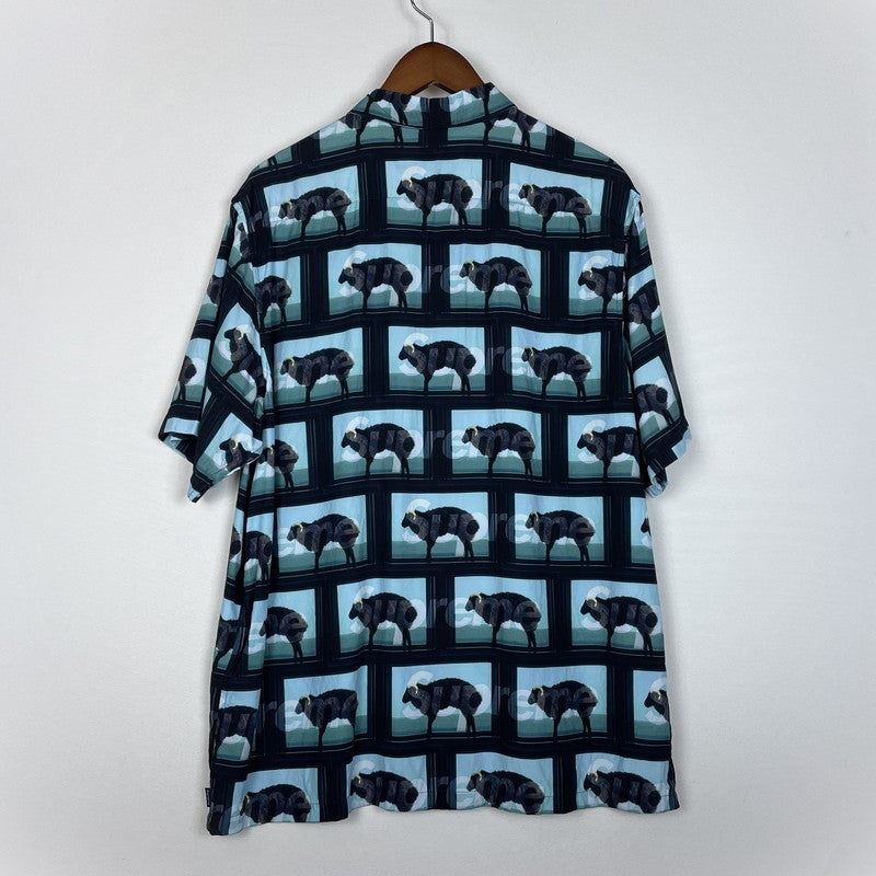 【中古品】【メンズ】 24SS DAMIEN HIRST S/S SHIRT ダミアン ハースト ショートスリーブ シャツ 半袖 トップス 149-251224-yo-01-fuzh サイズ：L カラー：ブラック 万代Net店