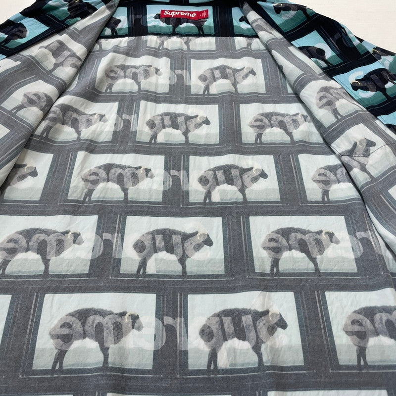 【中古品】【メンズ】 24SS DAMIEN HIRST S/S SHIRT ダミアン ハースト ショートスリーブ シャツ 半袖 トップス 149-251224-yo-01-fuzh サイズ：L カラー：ブラック 万代Net店