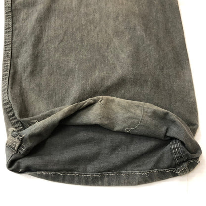 【現状渡し品】【メンズ】 Lee リー 70's DENIM OVERALL VINTAGE 70年代 オーバーオール 刺繍MRタグ ボトムス パンツ ヴィンテージ 145-250621-yo-25-tei サイズ：サイズ不明 カラー：グレー系 万代Net店