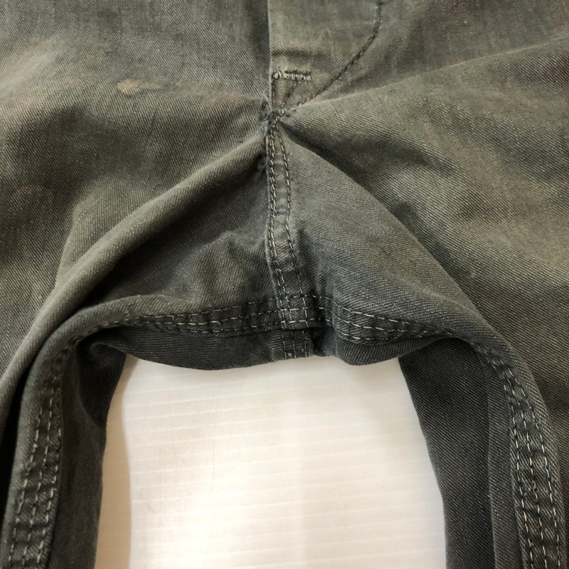 【現状渡し品】【メンズ】 Lee リー 70's DENIM OVERALL VINTAGE 70年代 オーバーオール 刺繍MRタグ ボトムス パンツ ヴィンテージ 145-250621-yo-25-tei サイズ：サイズ不明 カラー：グレー系 万代Net店