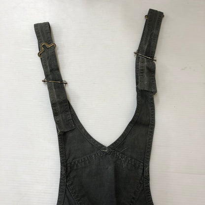 【現状渡し品】【メンズ】 Lee リー 70's DENIM OVERALL VINTAGE 70年代 オーバーオール 刺繍MRタグ ボトムス パンツ ヴィンテージ 145-250621-yo-25-tei サイズ：サイズ不明 カラー：グレー系 万代Net店