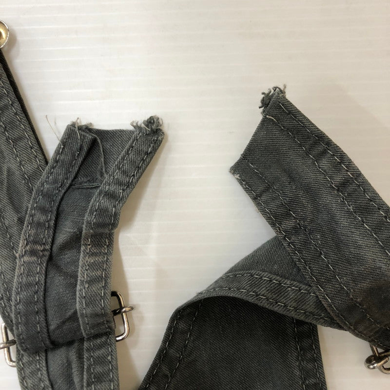 【現状渡し品】【メンズ】 Lee リー 70's DENIM OVERALL VINTAGE 70年代 オーバーオール 刺繍MRタグ ボトムス パンツ ヴィンテージ 145-250621-yo-25-tei サイズ：サイズ不明 カラー：グレー系 万代Net店