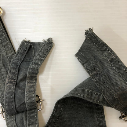 【現状渡し品】【メンズ】 Lee リー 70's DENIM OVERALL VINTAGE 70年代 オーバーオール 刺繍MRタグ ボトムス パンツ ヴィンテージ 145-250621-yo-25-tei サイズ：サイズ不明 カラー：グレー系 万代Net店