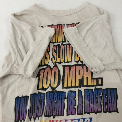 【現状渡し品】【メンズ】 TULTEX タルテックス 90’s NASCAR 100MPH RACING TEE 90年代 ナスカー レーシング Tシャツ 半袖 トップス 145-250629-kk-09-tei サイズ：XL カラー：グレー 万代Net店
