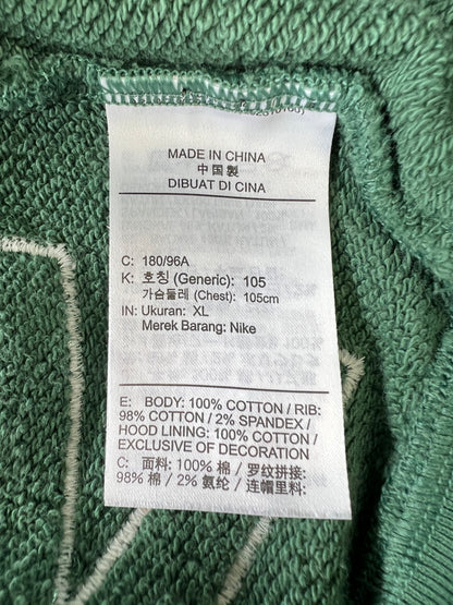 【中古品】【メンズ】 NIKE ナイキ JORDAN BRAND FZ7514-398 U J NC FLC HOODIE GREEN STONE ジョーダンブランド プルオーバーパーカー 148-260921-AS-6-hon サイズ：XL カラー：グリーン 万代Net店