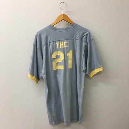 【中古品】【メンズ】 RUSSELL ATHLETIC ラッセル アスレチック NUMBERING S/S T-SHIRT 7323 ナンバリング ショートスリーブ Tシャツ USA製 半袖 トップス 145-250627-KS-10-tei サイズ：L カラー：ブルー 万代Net店
