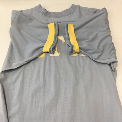 【中古品】【メンズ】 RUSSELL ATHLETIC ラッセル アスレチック NUMBERING S/S T-SHIRT 7323 ナンバリング ショートスリーブ Tシャツ USA製 半袖 トップス 145-250627-KS-10-tei サイズ：L カラー：ブルー 万代Net店