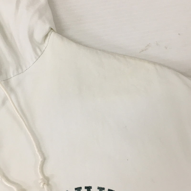 【中古品】【メンズ】 Champion チャンピオン COLLEGE PRINT HOODED SWINGTOP JACKET VINTAGE カレッジプリント フーデッド スウィングトップジャケット ライトアウター ヴィンテージ 145-250628-kk-19-tei サイズ：M カラー：ホワイト 万代Net店