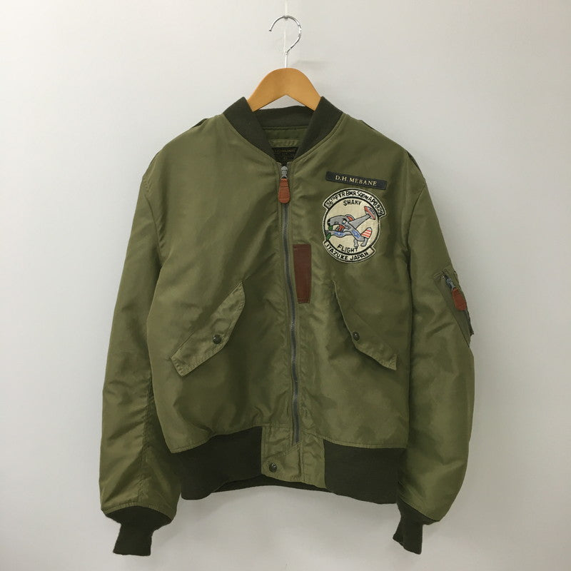 【中古品】【メンズ】 Buzz Rickson's バズリクソンズ Type L-2 AMERICAN PAD & TEXTILE CO. 36th FTR-BOMB SQ. BR14111 フライトジャケット アウター 145-250628-kk-18-fuz サイズ：42 カラー：カーキ 万代Net店