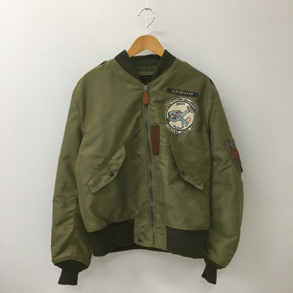 【中古品】【メンズ】 Buzz Rickson's バズリクソンズ Type L-2 AMERICAN PAD & TEXTILE CO. 36th FTR-BOMB SQ. BR14111 フライトジャケット アウター 145-250628-kk-18-fuz サイズ：42 カラー：カーキ 万代Net店
