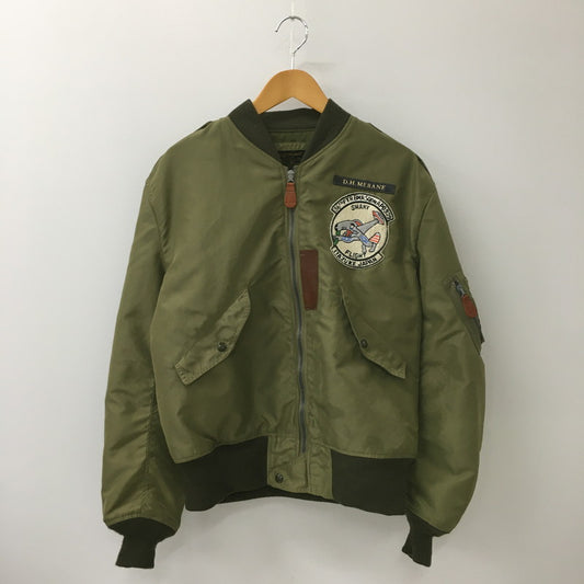 【中古品】【メンズ】 Buzz Rickson's バズリクソンズ Type L-2 AMERICAN PAD & TEXTILE CO. 36th FTR-BOMB SQ. BR14111 フライトジャケット アウター 145-250628-kk-18-fuz サイズ：42 カラー：カーキ 万代Net店