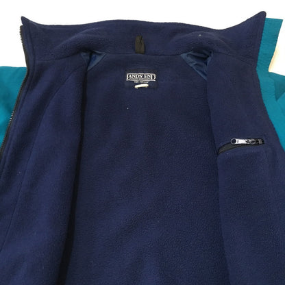 【中古品】【レディース】 LANDS' END ランズエンド 90's LINER PADDED SHELLED SQUALL JACKET 90年代 ライナー パデッド シェルド スコール ジャケット アウター 145-250627-KS-04-tei サイズ：L カラー：ブルー 万代Net店