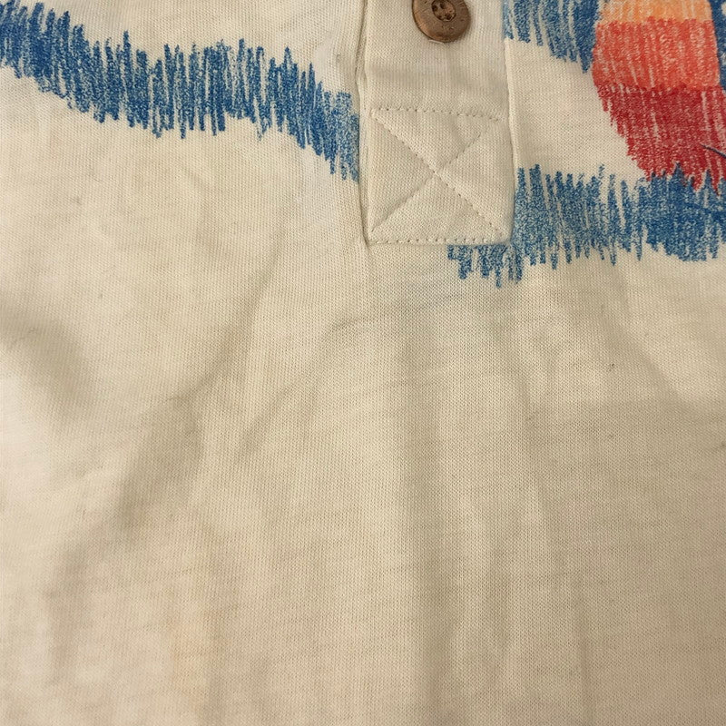 【現状渡し品】【メンズ】 oceanpacific オーシャンパシフィック 70's S/S POLO SHIRT VINTAGE 70年代 ショートスリーブ ポロシャツ 半袖 トップス ヴィンテージ 145-250629-kk-12-tei サイズ：L カラー：イエロー 万代Net店