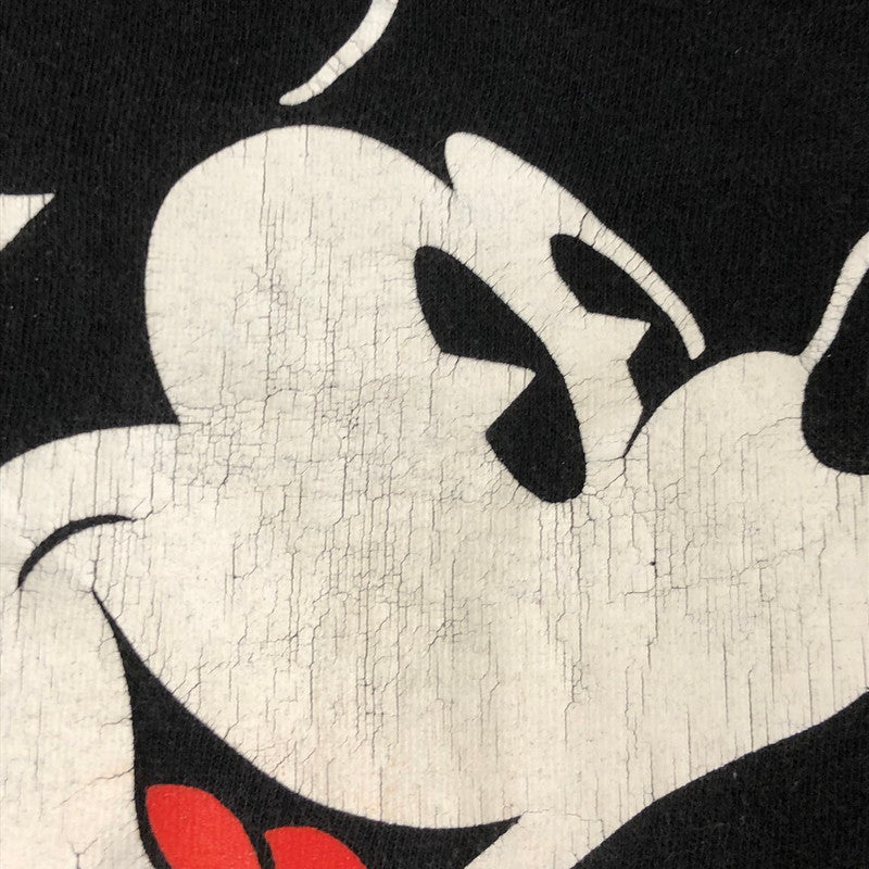 【現状渡し品】【メンズ】 UNKNOWN 90's MICKEY MOUSE S/S PRINT TEE 90年代 ミッキーマウス ショートスリーブ プリント Tシャツ 半袖 トップス 145-250629-kk-14-tei サイズ：表記無し 下記参照 カラー：ブラック 万代Net店