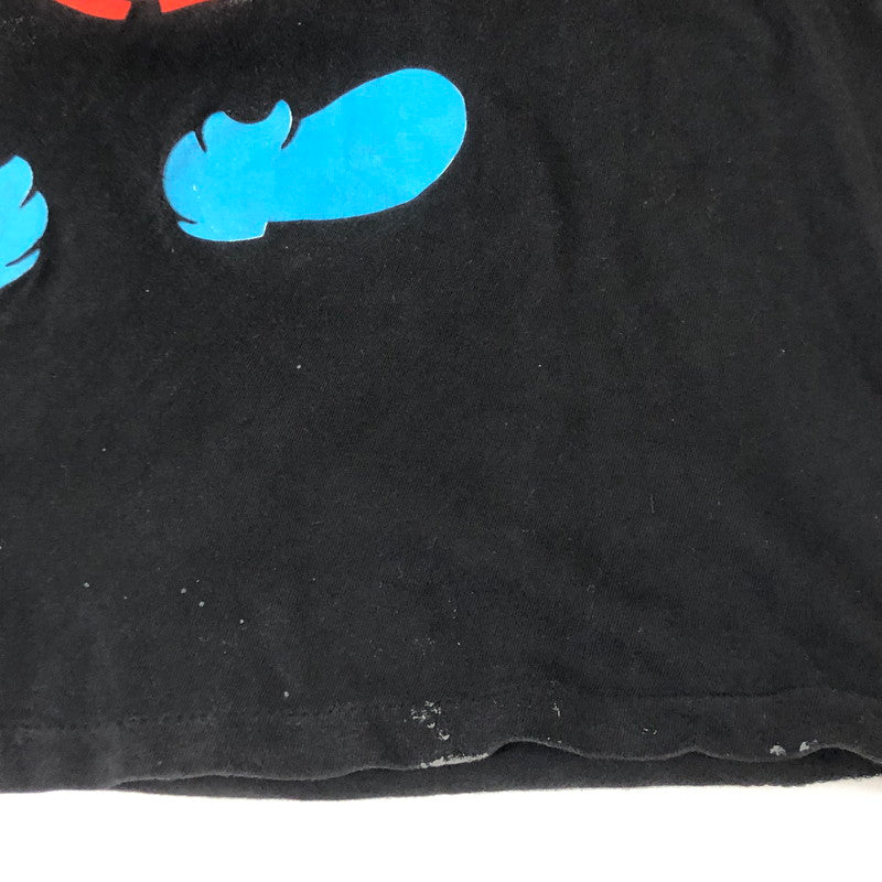 【現状渡し品】【メンズ】 UNKNOWN 90's MICKEY MOUSE S/S PRINT TEE 90年代 ミッキーマウス ショートスリーブ プリント Tシャツ 半袖 トップス 145-250629-kk-14-tei サイズ：表記無し 下記参照 カラー：ブラック 万代Net店