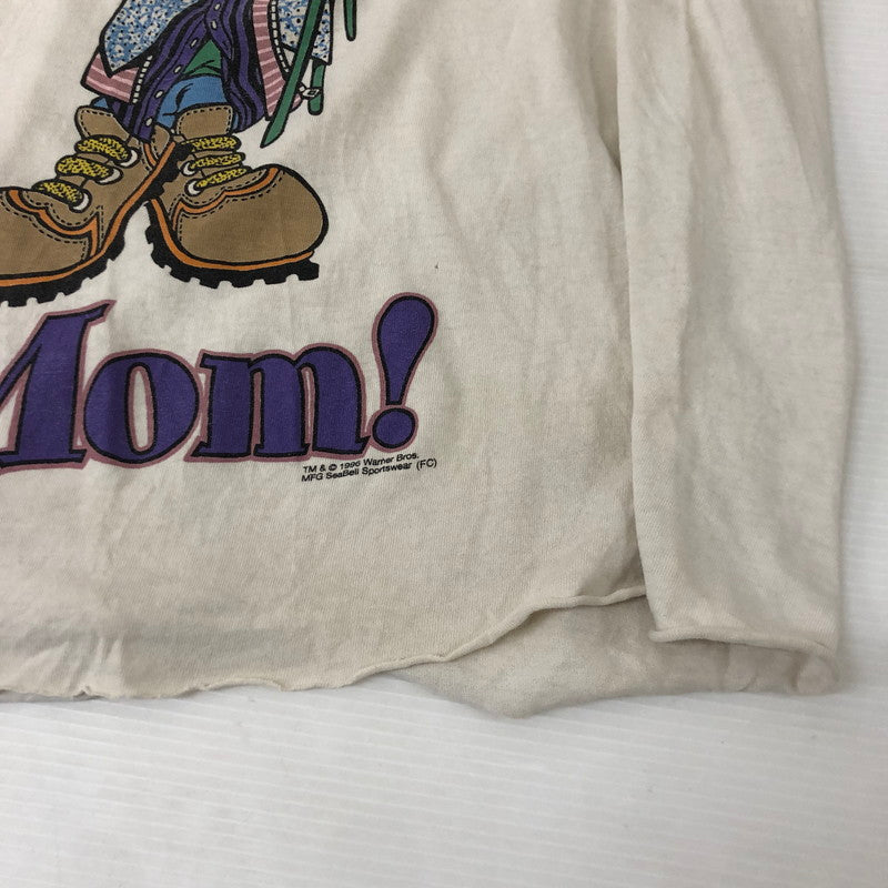 【現状渡し品】【メンズ】 LOONEY TUNES ルーニーチューンズ 90's TWEETY PRINT TEE 90年代 トゥーイーティー プリントTシャツ 半袖 トップス 145-250629-kk-11-tei サイズ：表記無し 下記参照 カラー：グレー 万代Net店