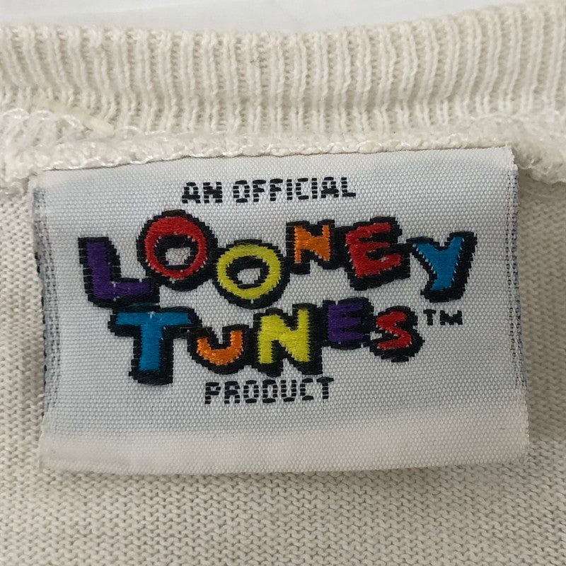【現状渡し品】【メンズ】 LOONEY TUNES ルーニーチューンズ 90's TWEETY PRINT TEE 90年代 トゥーイーティー プリントTシャツ 半袖 トップス 145-250629-kk-11-tei サイズ：表記無し 下記参照 カラー：グレー 万代Net店