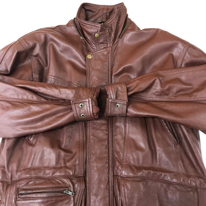 【中古品】【メンズ】 PHASE2 フェーズ2 90’s LEATHER JACKET 90年代 レザージャケット アウター 革 145-251115-ts-14-tei サイズ：M カラー：ブラウン 万代Net店
