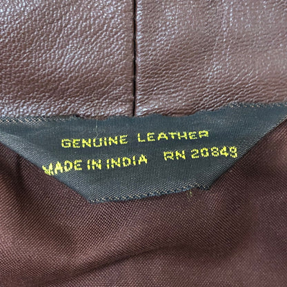 【中古品】【メンズ】 PHASE2 フェーズ2 90’s LEATHER JACKET 90年代 レザージャケット アウター 革 145-251115-ts-14-tei サイズ：M カラー：ブラウン 万代Net店