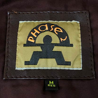 【中古品】【メンズ】 PHASE2 フェーズ2 90’s LEATHER JACKET 90年代 レザージャケット アウター 革 145-251115-ts-14-tei サイズ：M カラー：ブラウン 万代Net店