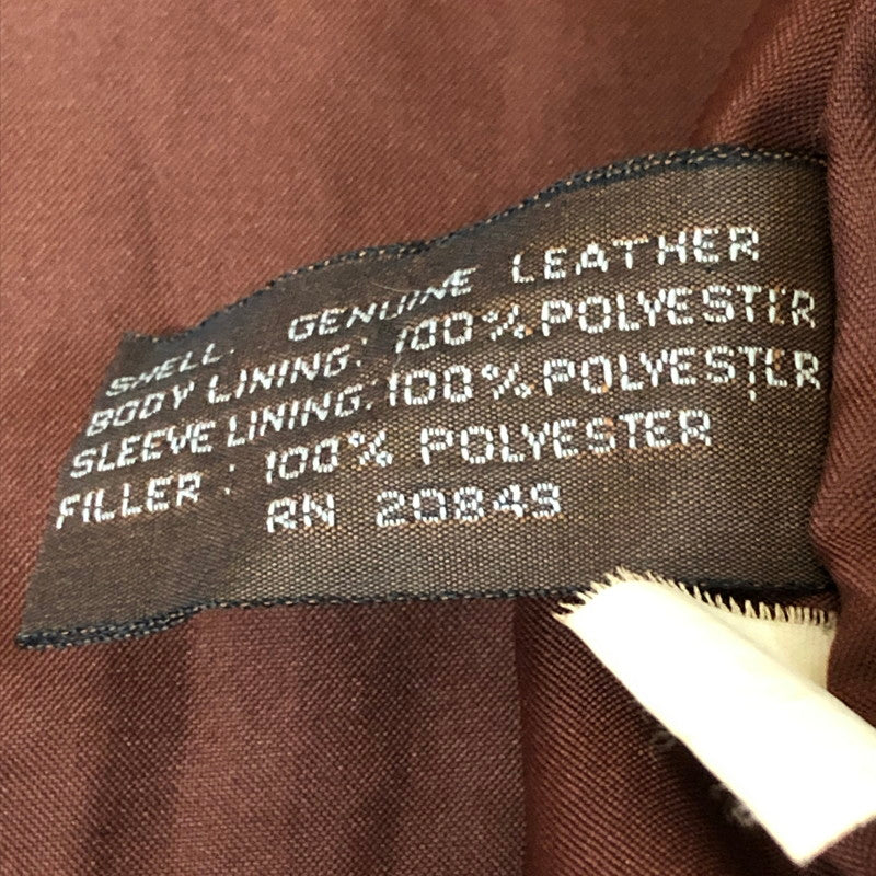 【中古品】【メンズ】 PHASE2 フェーズ2 90’s LEATHER JACKET 90年代 レザージャケット アウター 革 145-251115-ts-14-tei サイズ：M カラー：ブラウン 万代Net店