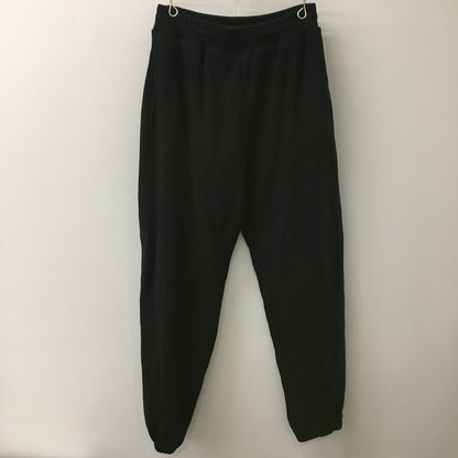 【中古品】【メンズ】 UNKNOWN LONDON アンノウン・ロンドン 22SS SIGNATURE RHINESTONE JOGGER シグネチャー ラインストーン ジョガー ボトムス スウェットパンツ 153-250628-kk-22-tei サイズ：M カラー：ブラック 万代Net店