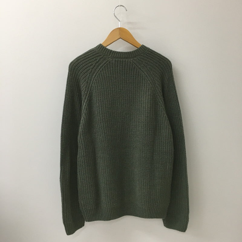 【中古品】【メンズ】 Carhartt WIP カーハート ワークインプログレス FORTH SWEATER I028263 フォース セーター トップス ニット 145-250628-kk-17-tei サイズ：S カラー：SMOKE GREEN 万代Net店