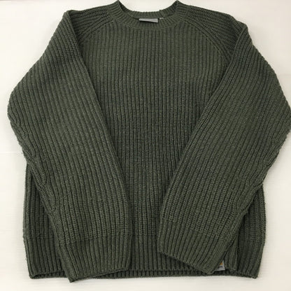 【中古品】【メンズ】 Carhartt WIP カーハート ワークインプログレス FORTH SWEATER I028263 フォース セーター トップス ニット 145-250628-kk-17-tei サイズ：S カラー：SMOKE GREEN 万代Net店