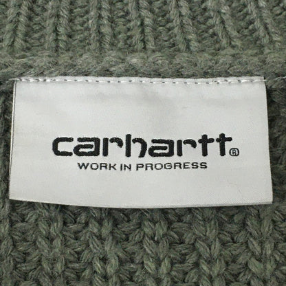 【中古品】【メンズ】 Carhartt WIP カーハート ワークインプログレス FORTH SWEATER I028263 フォース セーター トップス ニット 145-250628-kk-17-tei サイズ：S カラー：SMOKE GREEN 万代Net店