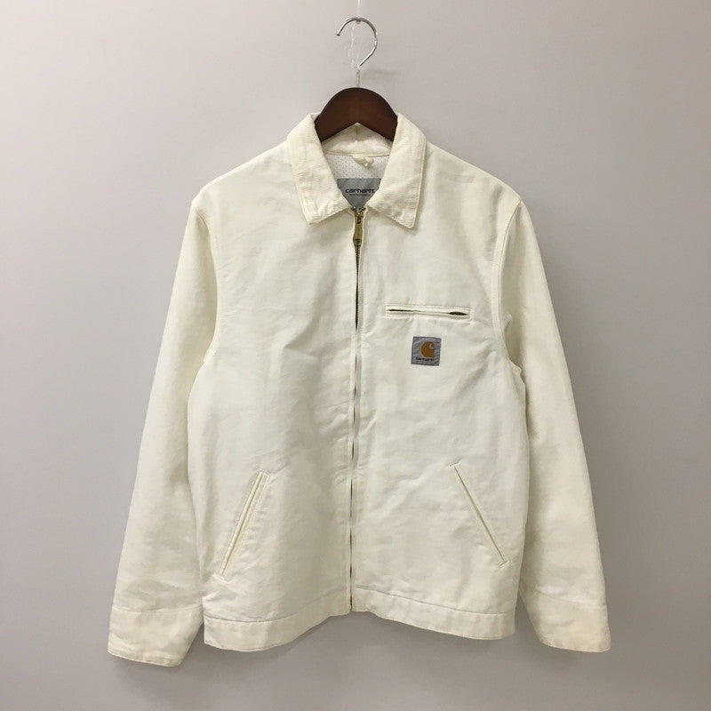 【中古品】【メンズ】 Carhartt WIP カーハート ワークインプログレス DETROIT JACKET I026467 デトロイトジャケット ライトアウター 145-250628-kk-13-fuz サイズ：S カラー：WHITE 万代Net店