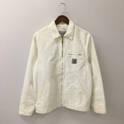 【中古品】【メンズ】 Carhartt WIP カーハート ワークインプログレス DETROIT JACKET I026467 デトロイトジャケット ライトアウター 145-250628-kk-13-fuz サイズ：S カラー：WHITE 万代Net店