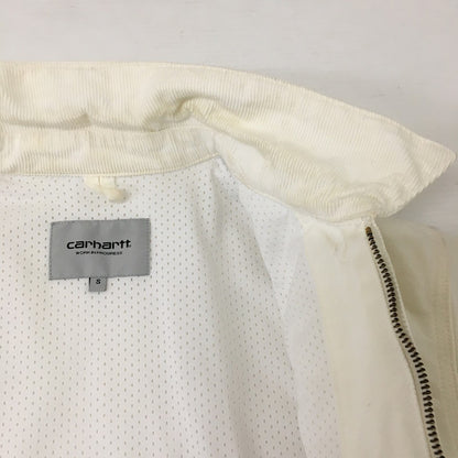 【中古品】【メンズ】 Carhartt WIP カーハート ワークインプログレス DETROIT JACKET I026467 デトロイトジャケット ライトアウター 145-250628-kk-13-fuz サイズ：S カラー：WHITE 万代Net店