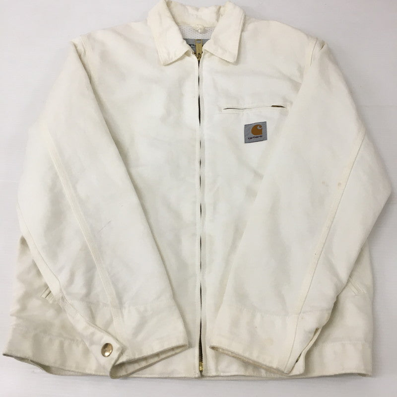 【中古品】【メンズ】 Carhartt WIP カーハート ワークインプログレス DETROIT JACKET I026467 デトロイトジャケット ライトアウター 145-250628-kk-13-fuz サイズ：S カラー：WHITE 万代Net店