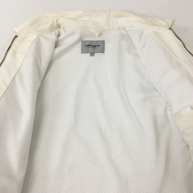 【中古品】【メンズ】 Carhartt WIP カーハート ワークインプログレス DETROIT JACKET I026467 デトロイトジャケット ライトアウター 145-250628-kk-13-fuz サイズ：S カラー：WHITE 万代Net店