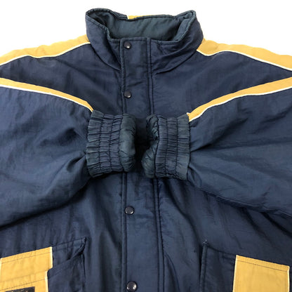 【中古品】【メンズ】 LOGO ATHLETIC ロゴアスレチック NOTRE DAME UNIVERSITY NYLON BLOUSON ノートルダム大学 ナイロンブルゾン アウター ジャケット 148-250629-kk-17-tei サイズ：XL カラー：ネイビー 万代Net店
