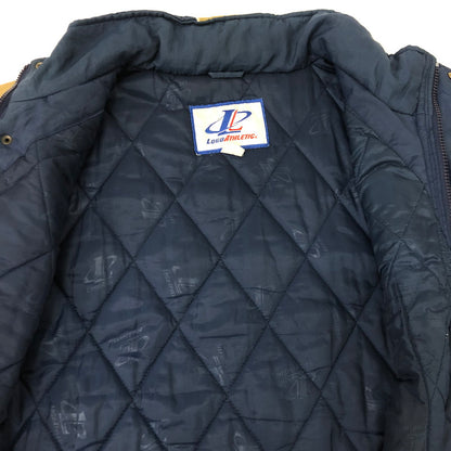 【中古品】【メンズ】 LOGO ATHLETIC ロゴアスレチック NOTRE DAME UNIVERSITY NYLON BLOUSON ノートルダム大学 ナイロンブルゾン アウター ジャケット 148-250629-kk-17-tei サイズ：XL カラー：ネイビー 万代Net店