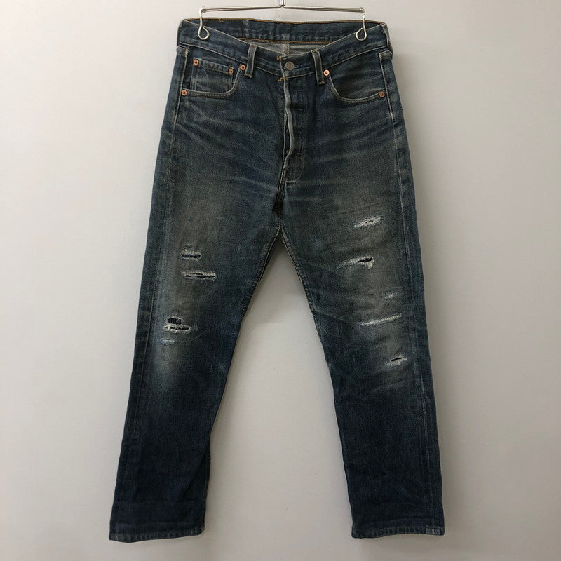 【中古品】【メンズ】 90's 501XX DENIM PANTS 501-5917 90年代 501XX デニムパンツ ボトムス ジーンズ USA製 ボタン裏 刻印501 156-250706-kk-07-tei サイズ：30 カラー：インディゴ 万代Net店