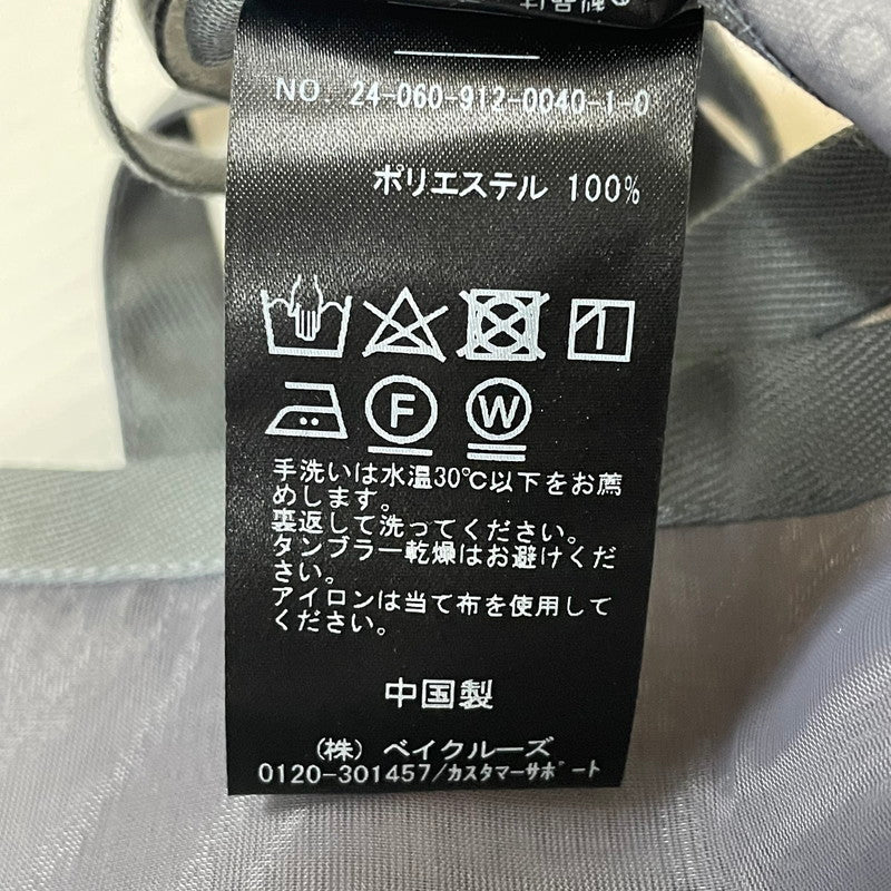 【中古品】【レディース】 SLOBE IENA スローブイエナ 24SS ORGANDY WRAP SKIRT オーガンジー ラップ スカート ボトムス 171-250717-yo-34-tei サイズ：F カラー：グレー 万代Net店
