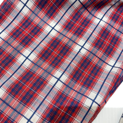 【中古品】【メンズ】 LEVI’S リーバイス 70's LS CHECK SHIRT VINTAGE 70年代 ロングスリーブ チェック シャツ 長袖 トップス ヴィンテージ 145-260828-yo-10-teih サイズ：XL カラー：レッド 万代Net店