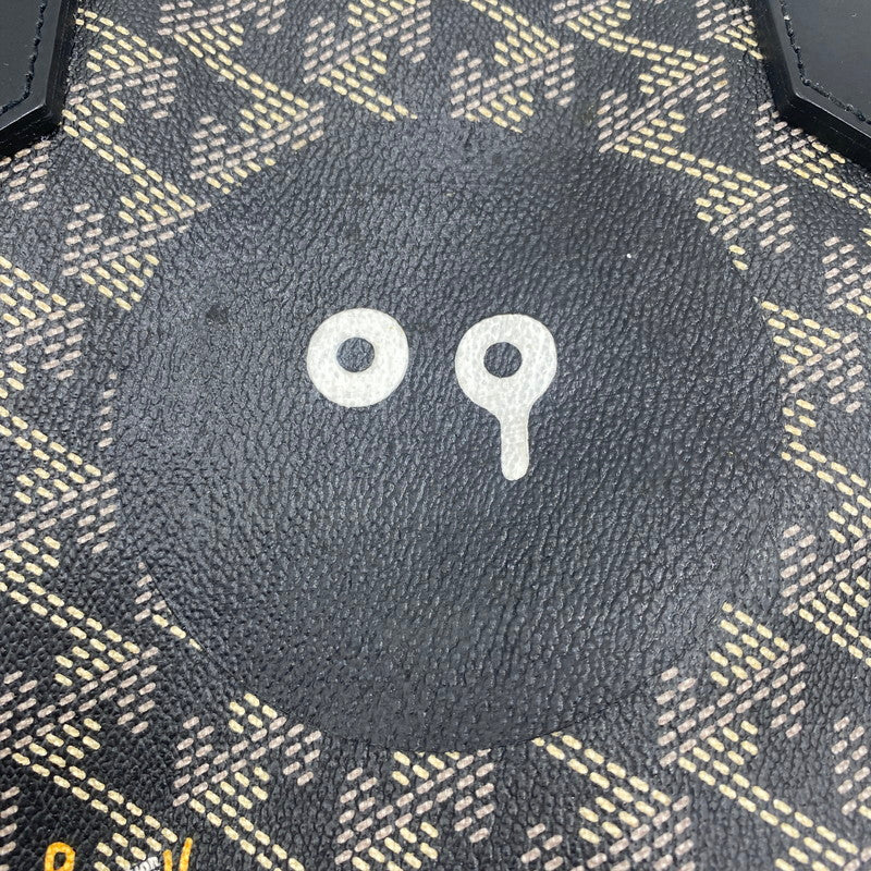 【中古品】【レディース】 TANGRAM タングラム × RYUJI KAMIYAMA カミヤマリュウジ × RESURRECTION レザレクション 別注 コラボ SPECIAL PAINT CART BAG TGS-G38 スペシャルペイント カートバッグ カバン 188-250630-KS-05-tei カラー：DARK BLACK 万代Net店