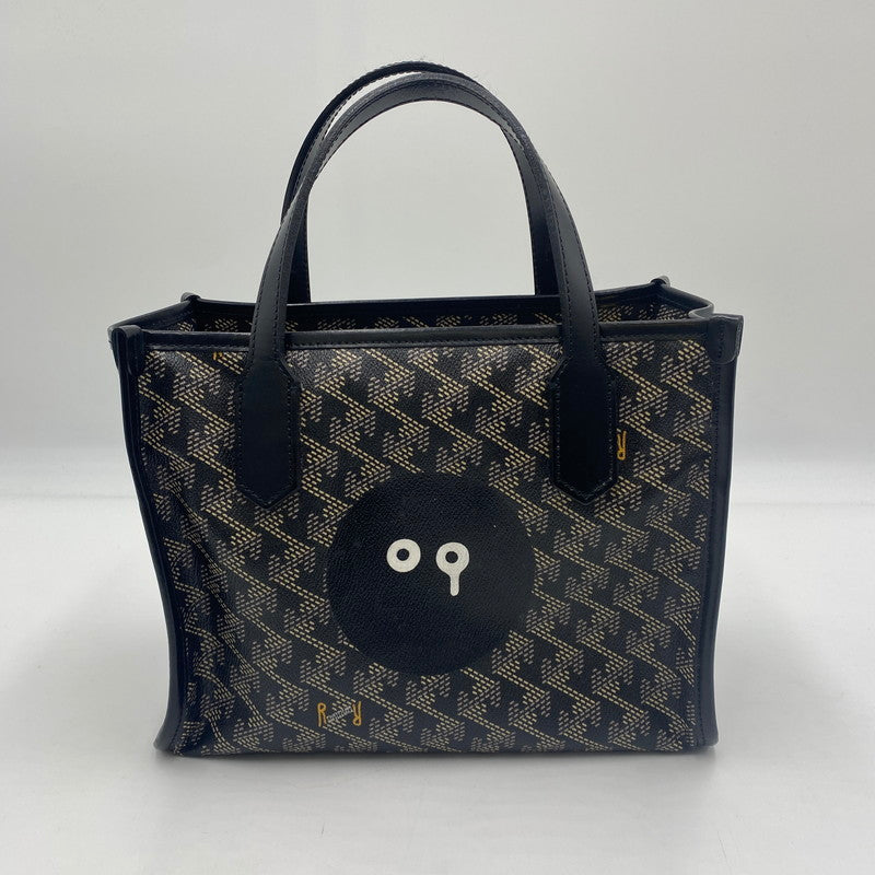 【中古品】【レディース】 TANGRAM タングラム × RYUJI KAMIYAMA カミヤマリュウジ × RESURRECTION レザレクション 別注 コラボ SPECIAL PAINT CART BAG TGS-G38 スペシャルペイント カートバッグ カバン 188-250630-KS-05-tei カラー：DARK BLACK 万代Net店