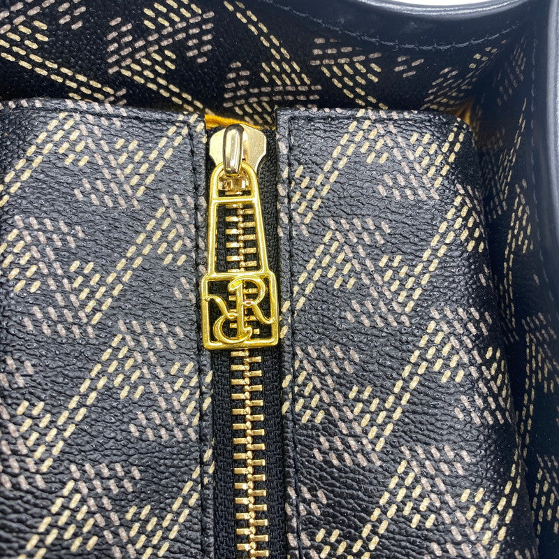 【中古品】【レディース】 TANGRAM タングラム × RYUJI KAMIYAMA カミヤマリュウジ × RESURRECTION レザレクション 別注 コラボ SPECIAL PAINT CART BAG TGS-G38 スペシャルペイント カートバッグ カバン 188-250630-KS-05-tei カラー：DARK BLACK 万代Net店
