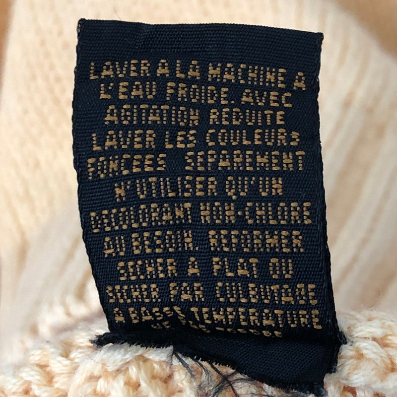 【中古品】【メンズ】 Eddie Bauer エディー・バウアー 90's COTTON KNIT SWEATER B769 90年代 コットン ニットセーター トップス 144-250629-kk-08-tei サイズ：L カラー：イエロー 万代Net店