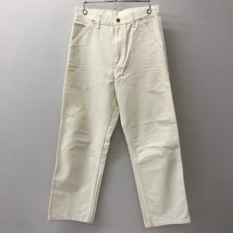 【中古品】【メンズ】 Carhartt WIP カーハート ワークインプログレス SINGLE KNEE PANT I026463 シングルニーパンツ ボトムス 156-250629-kk-23-tei サイズ：28 カラー：WAX (RINSED) 万代Net店