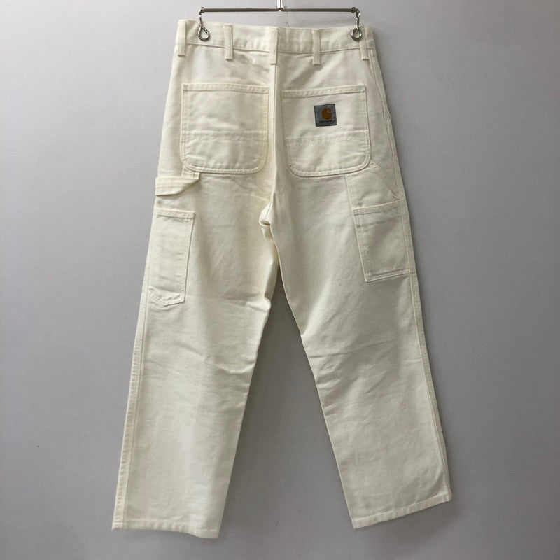 【中古品】【メンズ】 Carhartt WIP カーハート ワークインプログレス SINGLE KNEE PANT I026463 シングルニーパンツ ボトムス 156-250629-kk-23-tei サイズ：28 カラー：WAX (RINSED) 万代Net店