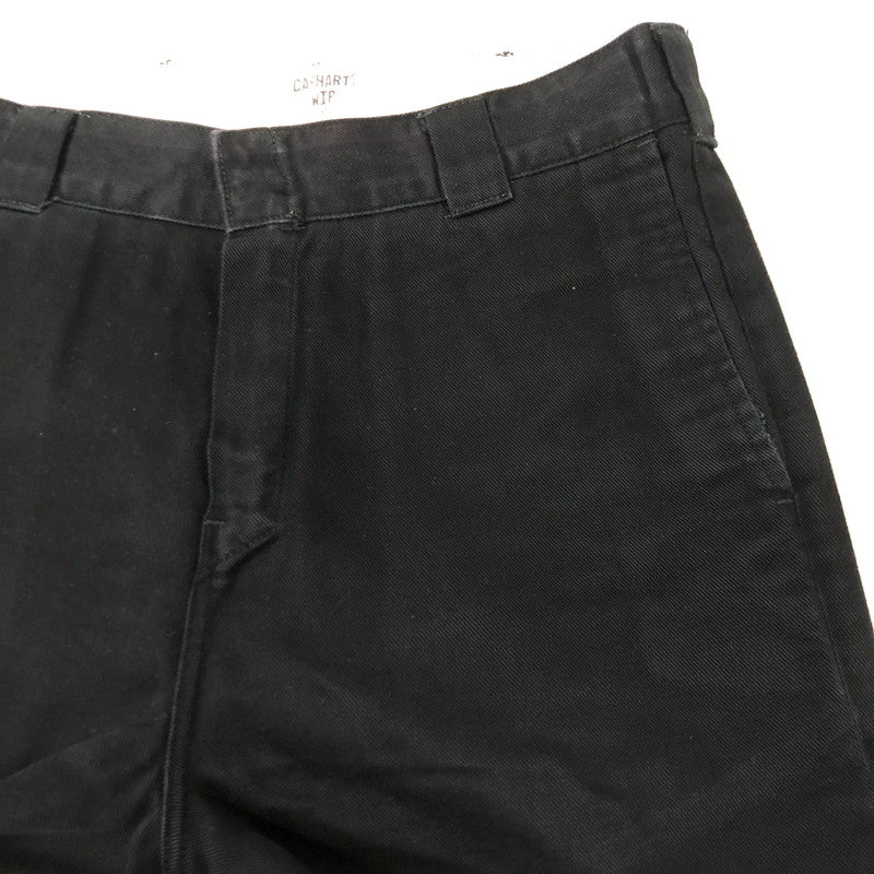 【中古品】【メンズ】 Carhartt WIP カーハート ワークインプログレス CRAFT PANT I025717 クラフトパンツ ボトムス 156-250629-kk-28-tei サイズ：30 カラー：BLACK 万代Net店
