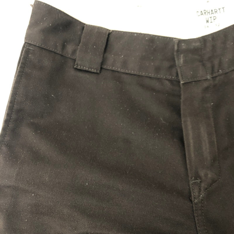 【中古品】【メンズ】 Carhartt WIP カーハート ワークインプログレス CRAFT PANT I027965 クラフトパンツ ボトムス 156-250629-kk-26-tei サイズ：30 カラー：BLACK (RINSED) 万代Net店